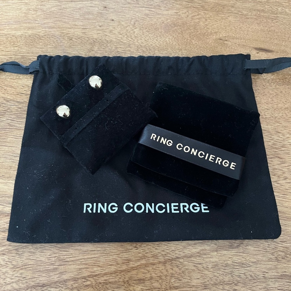 Ring Concierge - Mini Gold Cloud Earrings 14k